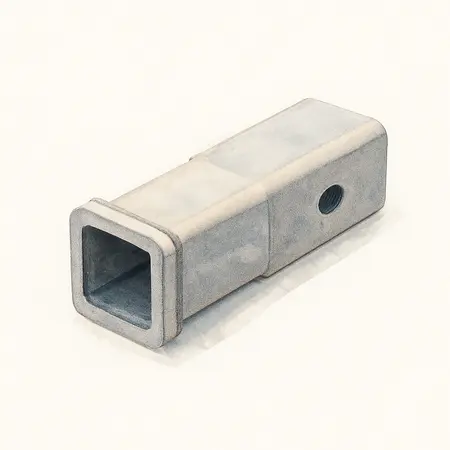 Water color illustrative image of a generic 1-1/4 in. to 2 in. Hitch Adapter