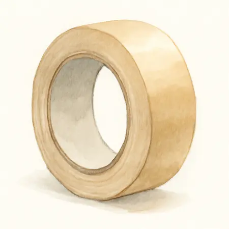 Water color illustrative image of a generic 1-3/4 in. x 30 Yds. Multipurpose Tape