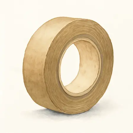 Water color illustrative image of a generic 1.88 x 10 Yds. Multipurpose Tape