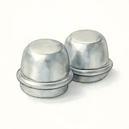 Water color illustrative image of a generic 1.98 in. Wheel Bearing Protectors, 1 Pr.