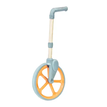 Water color illustrative image of a generic 1000 Ft. Measuring Wheel