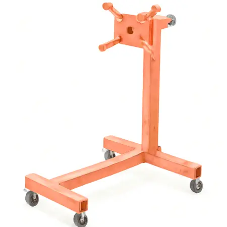 Water color illustrative image of a generic 1000 lb. Capacity Engine Stand