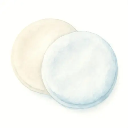Water color illustrative image of a generic 10 in. Polishing Bonnets, 2 Pc.