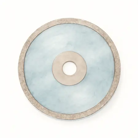 Water color illustrative image of a generic 10 in. Continuous Rim Wet Cut Diamond Saw Blade