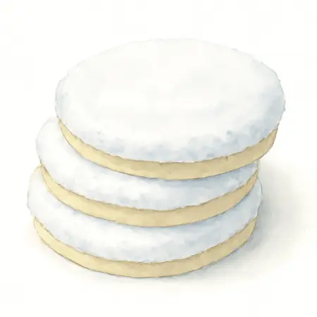 Water color illustrative image of a generic 10 in. Terry Microfiber and Fleece Polishing Bonnets, 4-Pack