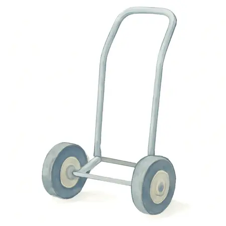 Water color illustrative image of a generic 10 in. Wheel Kit for Predator 2 In. Semi-Trash Water Pump