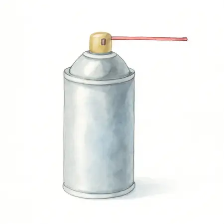 Water color illustrative image of a generic 10 oz. SPECIALIST Dry Lube