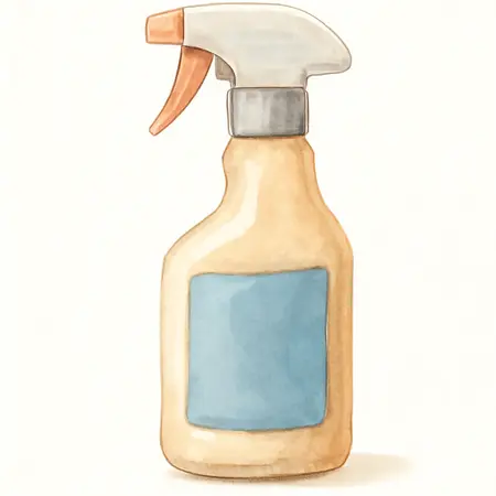 Water color illustrative image of a generic 10 oz. TARMINATOR Tar & Sap Remover