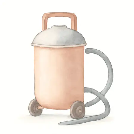 Water color illustrative image of a generic 110 lb. Pressurized Abrasive Blaster