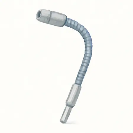 Water color illustrative image of a generic 11-3/4 in. Flexible Extension Hex Bit Holder