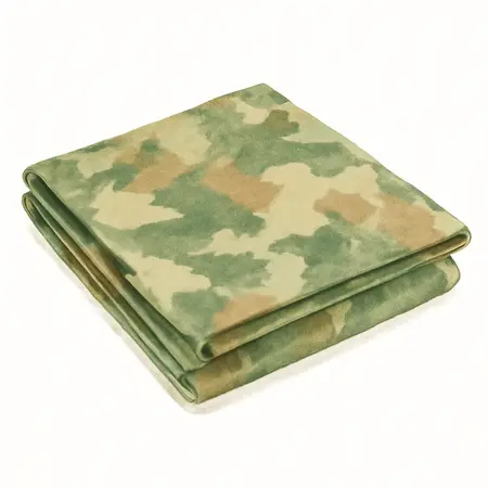 Water color illustrative image of a generic HFT 11 ft. 4 in. x 15 ft. 6 in. Camouflage All-Purpose/Weather-Resistant Tarp