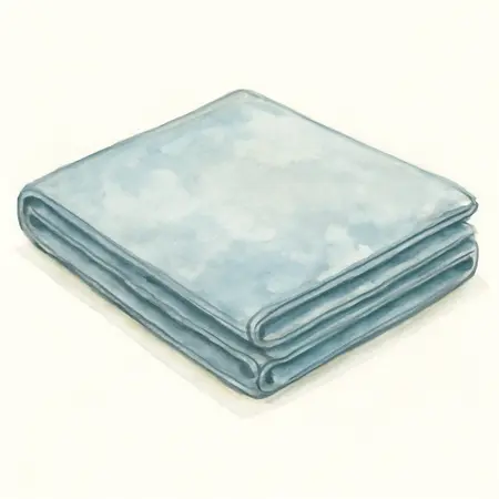 Water color illustrative image of a generic HFT 11 ft. 4 in. x 19 ft. 6 in. Heavy Duty Reflective All-Purpose Weather-Resistant Tarp