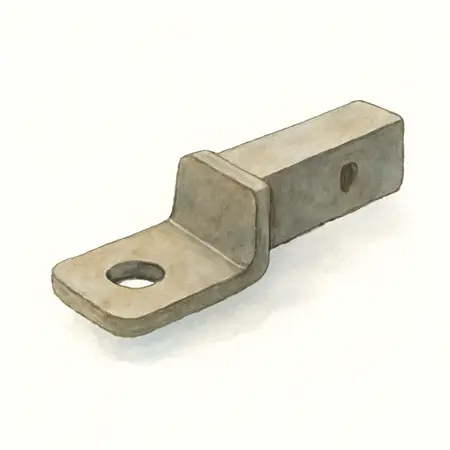 Water color illustrative image of a generic 12,000 lb. Winch Hitch Mount