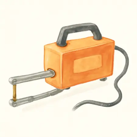 Water color illustrative image of a generic 120V Spot Welder