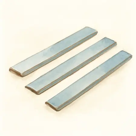 Water color illustrative image of a generic 12-1/2 in. Steel Planer Knives, 3-Pack