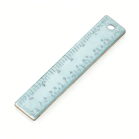 Water color illustrative image of a generic 12 In. Stainless Steel Ruler