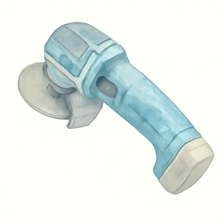 Water color illustrative image of a generic 12V Brushless Cordless 3 in. Cut-Off Tool - Tool Only