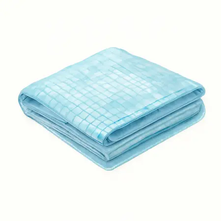 Water color illustrative image of a generic HFT 12 ft. x 20 ft. Mesh All-Purpose/Weather-Resistant Tarp