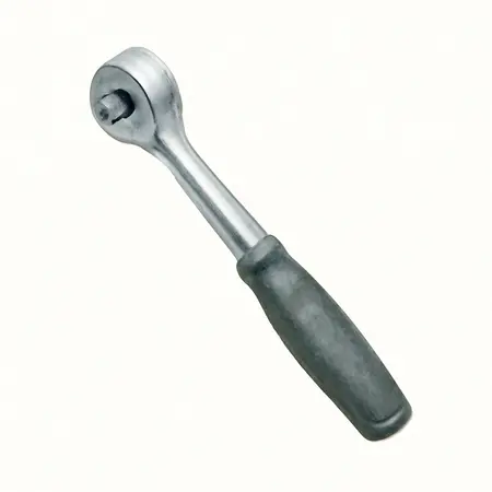 Water color illustrative image of a generic 1/2 in. Drive 25 in. Professional Breaker Bar with TPR Grip
