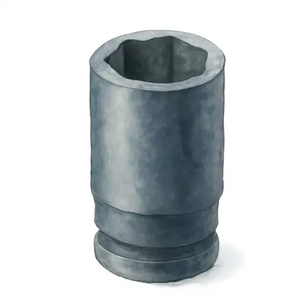 Water color illustrative image of a generic 1/2 in. Drive 27mm Deep Impact Socket