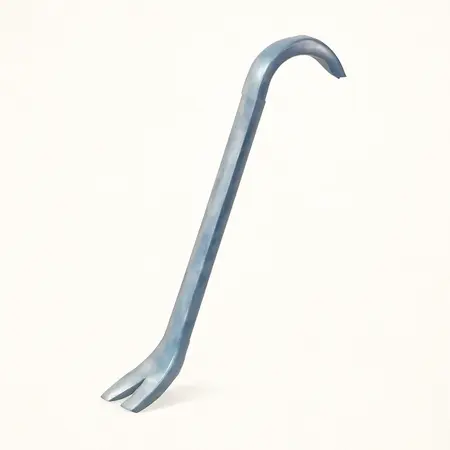 Water color illustrative image of a generic 12 in. Gooseneck Wrecking Bar