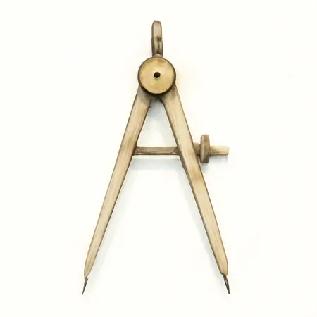 Water color illustrative image of a generic 12 in. Locking Wing Divider