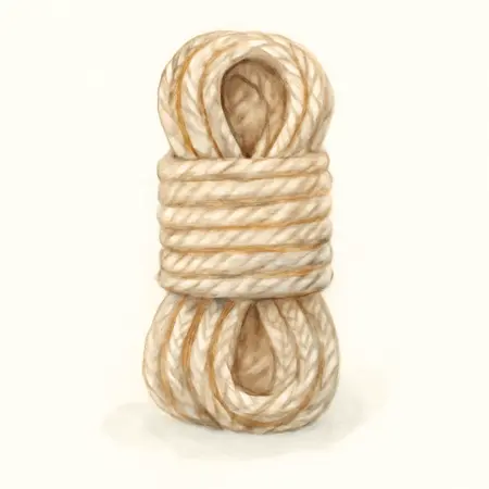 Water color illustrative image of a generic 1/2 in. x 100 ft. Diamond Braid Rope