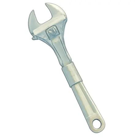 Water color illustrative image of a generic 12 in.-16 in. Extendable Adjustable Wrench