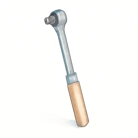 Water color illustrative image of a generic 1/2 in. Drive Extendable Breaker Bar