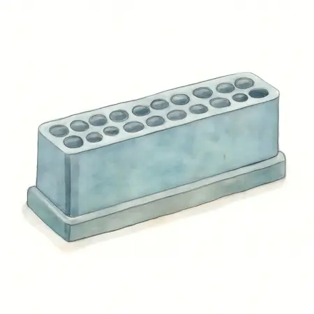 Water color illustrative image of a generic 1/2 in. Drive Metric Magnetic Socket Holder
