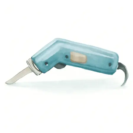Water color illustrative image of a generic 130 Watt Hot Knife