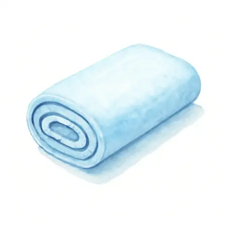 Water color illustrative image of a generic 13 in. x 31-1/4 in. Cooling Towel