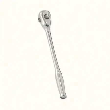 Water color illustrative image of a generic 1/4 in, 3/8 in. Drive Long Reach Dual Flex Head Ratchet