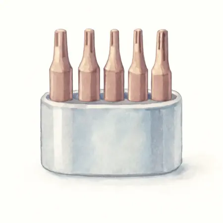 Water color illustrative image of a generic 1/4 in. Drive Star Bit Socket Set, 6 Piece