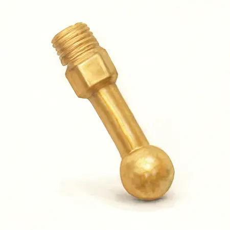 Water color illustrative image of a generic 1/4 in. NPT Ball Foot Air Chuck