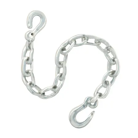 Water color illustrative image of a generic 1/4 in. x 4 ft. Trailer Safety Chain