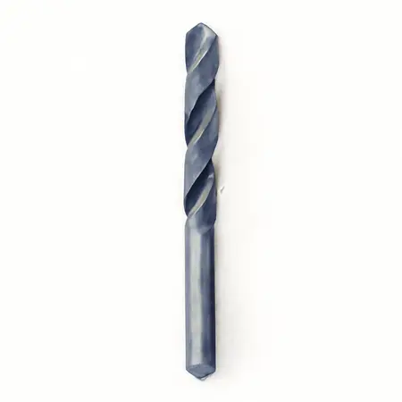 Water color illustrative image of a generic 1/4 in. x 6 in. Black Oxide Extended Length Drill Bit