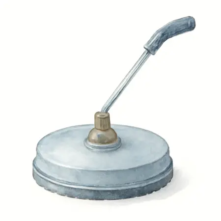 Water color illustrative image of a generic 14 in. 3300 PSI Surface Cleaner for Gas and Electric Pressure Washers