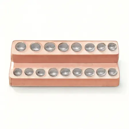 Water color illustrative image of a generic U.S. GENERAL 1/4 in. Drive Metric Magnetic Socket Holder