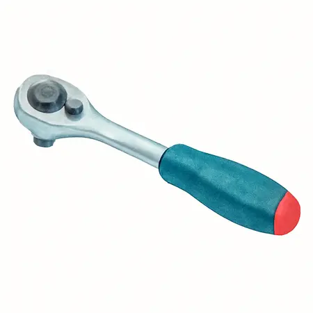 Water color illustrative image of a generic 1/4 in. Drive Teardrop Composite Ratchet