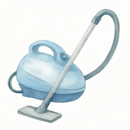 Water color illustrative image of a generic 1500 Watt Steam Cleaner Kit