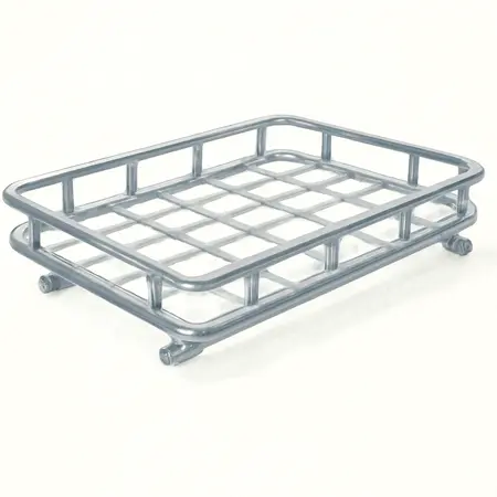Water color illustrative image of a generic 150 Lb. Capacity Roof-Mounted Steel Cargo Carrier