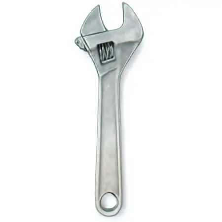 Water color illustrative image of a generic 15 in. High-Performance Adjustable Wrench
