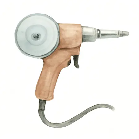 Water color illustrative image of a generic 160A Spool Gun