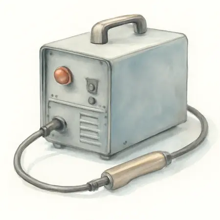 Water color illustrative image of a generic CHICAGO ELECTRIC 170 Amp-DC, 240v, MIG/Flux Cored Welder