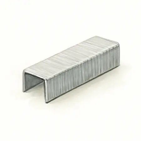 Water color illustrative image of a generic 18 GA x 1/4 in. Crown 3/4 in. Galvanized Staples, 2,500 Pc.