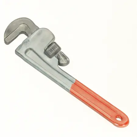 Water color illustrative image of a generic 18 in. Aluminum Pipe Wrench