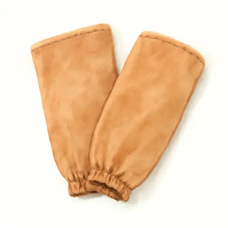 Water color illustrative image of a generic 18 in. Split Leather Sleeves