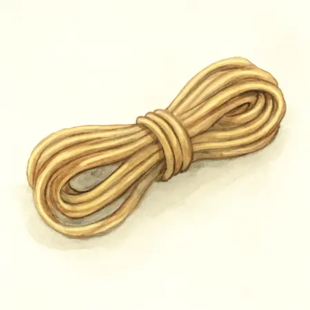 Water color illustrative image of a generic 1/8 in.  x 50 ft.  Paracord