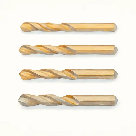 Water color illustrative image of a generic 1/8 in. Double-Ended Titanium Drill Bits, 4-Piece